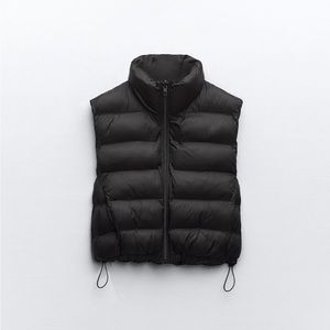 Zara reversible water repellent cropped vest